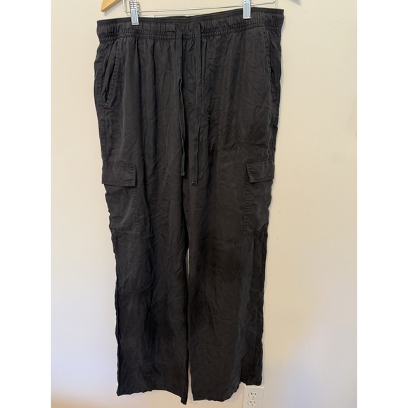 Social Standard By Sanctuary Cargo Pants Women Black XXL - Picture 1 of 5